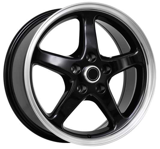 HSV VL Group A SS WALKINSHAW 18 inch Black REPLICA Wheel