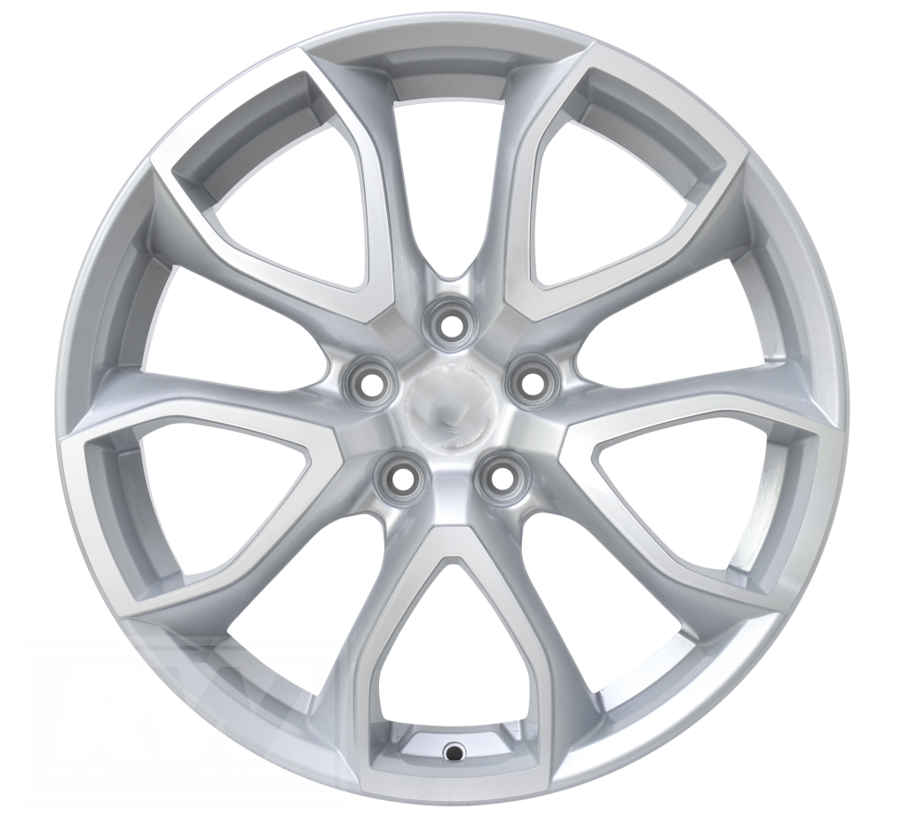 LS3 E-Series Pentagon 19 inch Silver Machined REPLICA Wheels