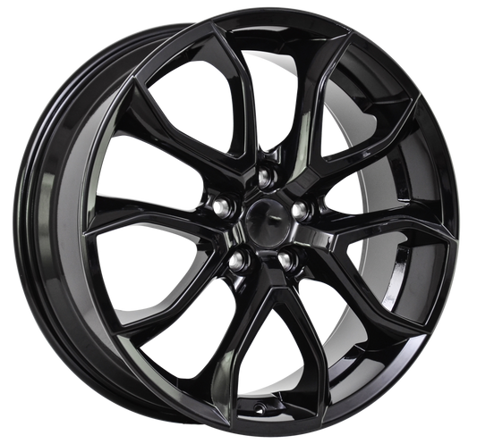 LS3 E-Series Pentagon 20 inch Gloss Black REPLICA Wheels