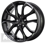 LS3 E-Series Pentagon 20 inch Gloss Black REPLICA Wheels