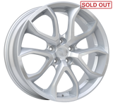 LS3 E-Series Pentagon 20 inch Silver Machined REPLICA Wheels