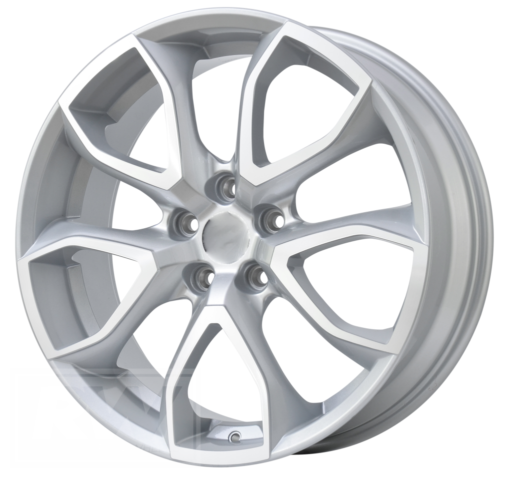 LS3 E-Series Pentagon 20 inch Silver Machined REPLICA Wheels