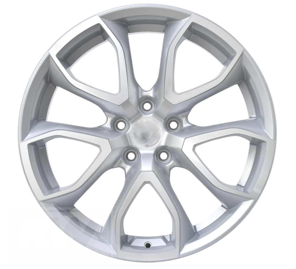 LS3 E-Series Pentagon 20 inch Silver Machined REPLICA Wheels