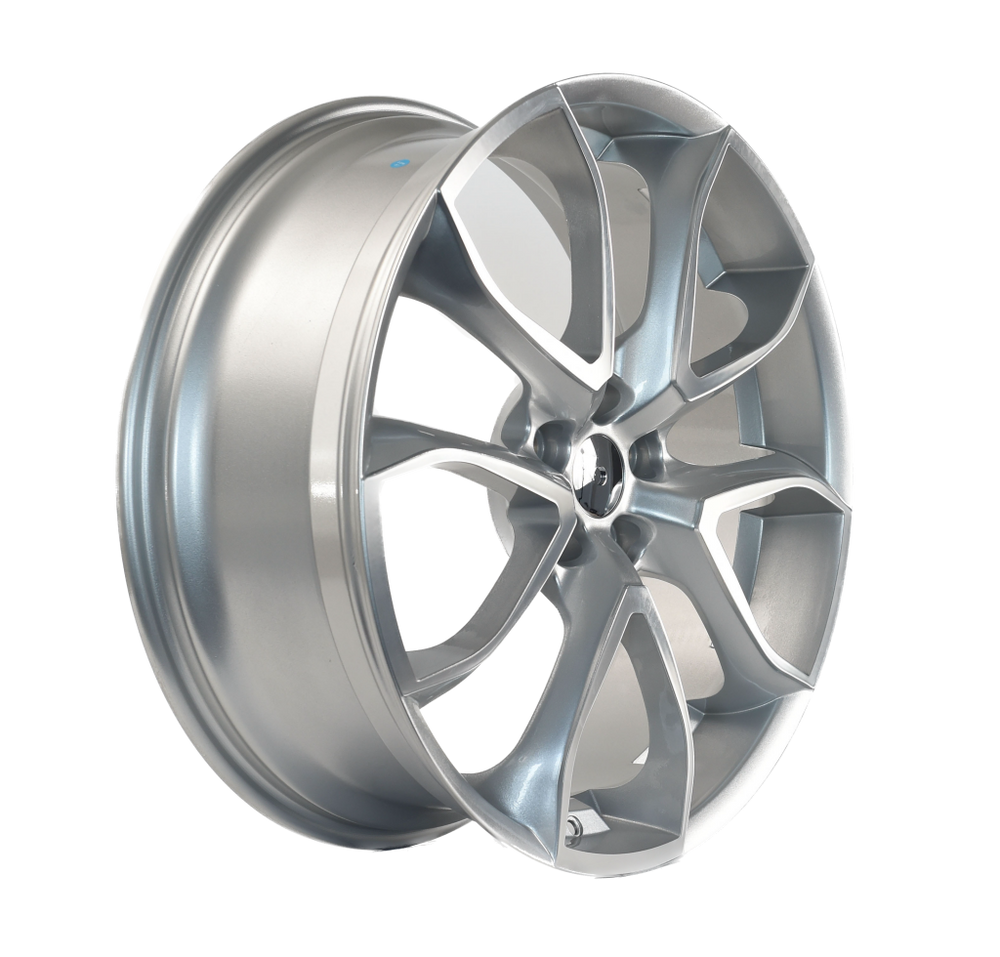 LS3 E-Series Pentagon 22 inch Silver Machined REPLICA Wheels