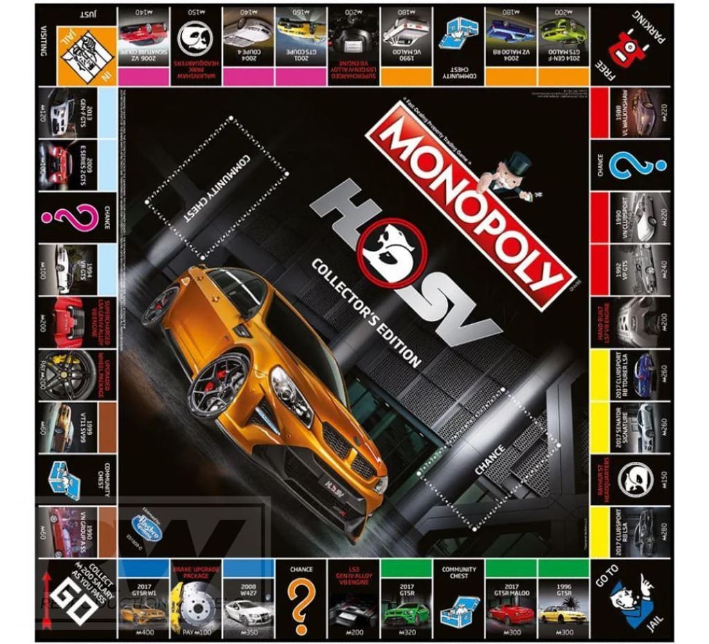 Monopoly: HSV Collector’s Edition Board Game