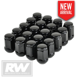 RW Black Acorn Lug Nut 12x1.5 35mm for Wheels