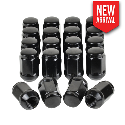 RW Black Acorn Lug Nut 12x1.5 35mm for Wheels