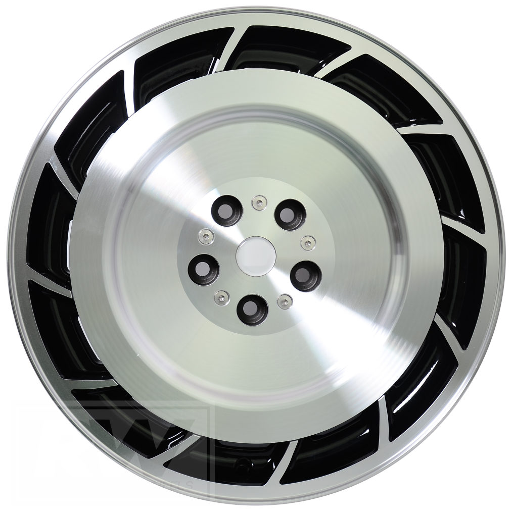 Reproduction Wheels | VK VE Group A AERO 20 inch Black Machined VE VF ...