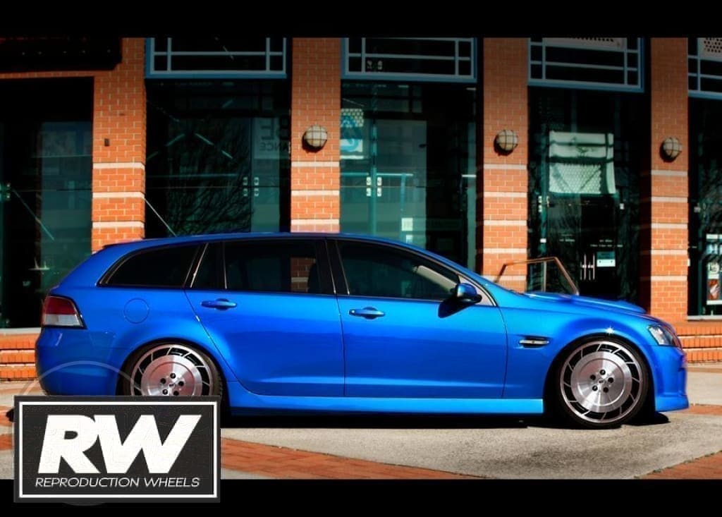 Reproduction Wheels | VK VE Group A AERO 20 inch Black Machined VE VF ...