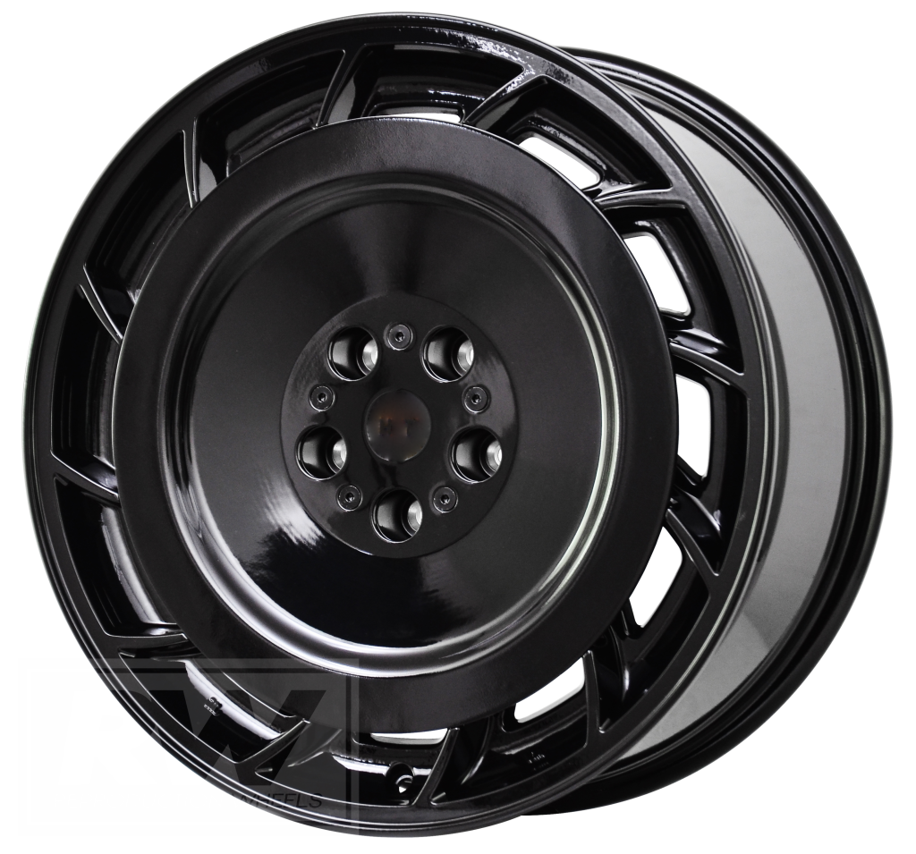 Reproduction Wheels | VK VE Group A AERO 20 inch Full Gloss Black REPLICA
