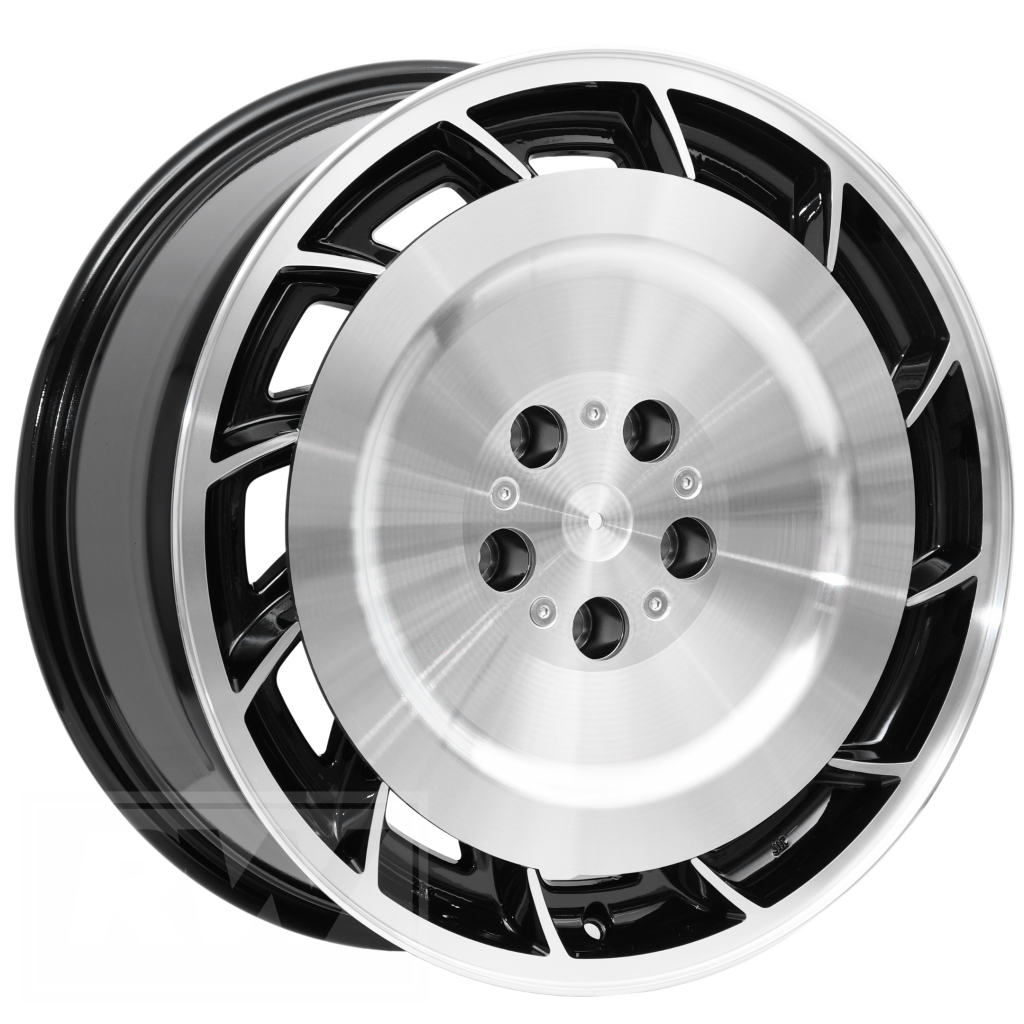 VK VE Group A AERO 19 inch Black Machined REPLICA Directional Wheels