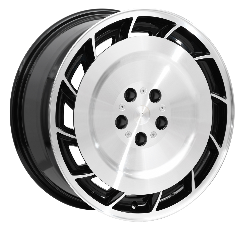 VK VE Group A AERO 19 inch Black Machined REPLICA Directional Wheels (PRE-VE)