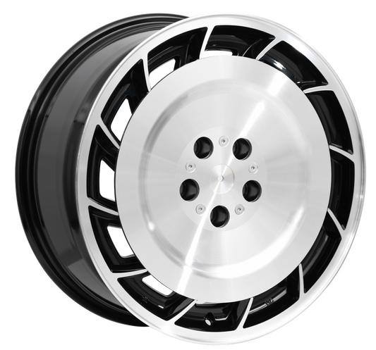 VK VE Group A AERO 19 inch Black Machined REPLICA Directional Wheels (PRE-VE)