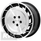 VK VE Group A AERO 19 inch Black Machined REPLICA Directional Wheels (PRE-VE)