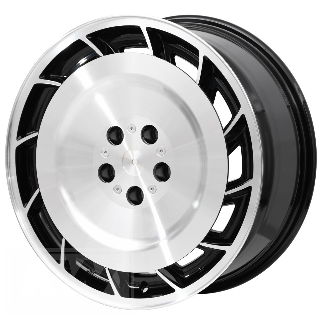 VK VE Group A AERO 19 inch Black Machined REPLICA Directional Wheels (PRE-VE)