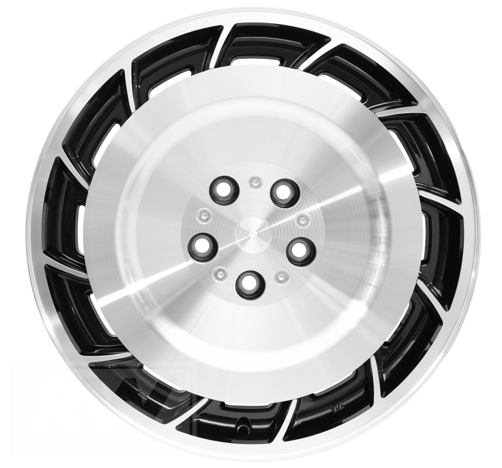 VK VE Group A AERO 19 inch Black Machined REPLICA Directional Wheels (PRE-VE)