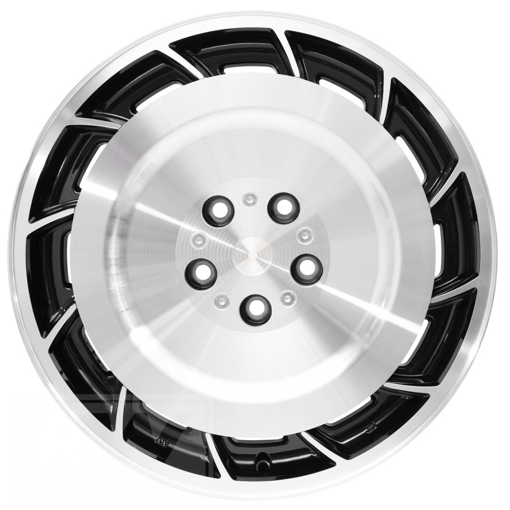 VK VE Group A AERO 19 inch Black Machined REPLICA Directional Wheels (PRE-VE)