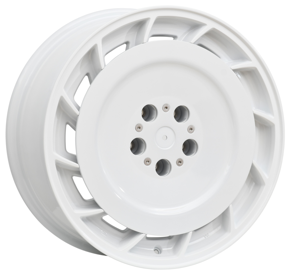 VK VE Group A AERO 19 inch White REPLICA Directional Wheels