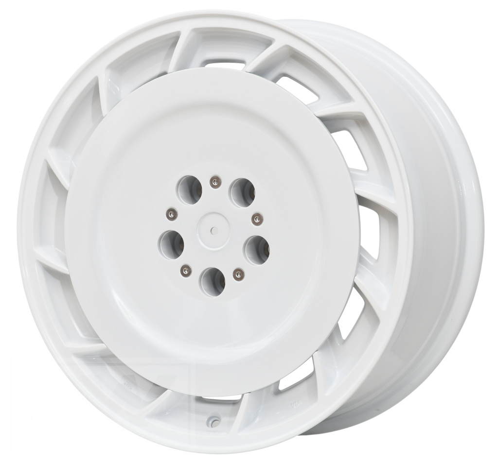 VK VE Group A AERO 19 inch White REPLICA Directional Wheels