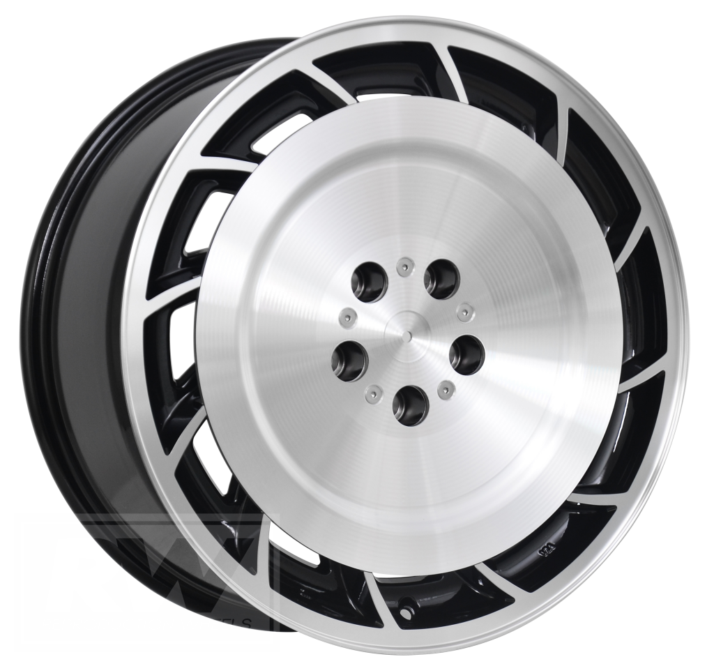 VK VE Group A AERO 20 inch Black Machined REPLICA