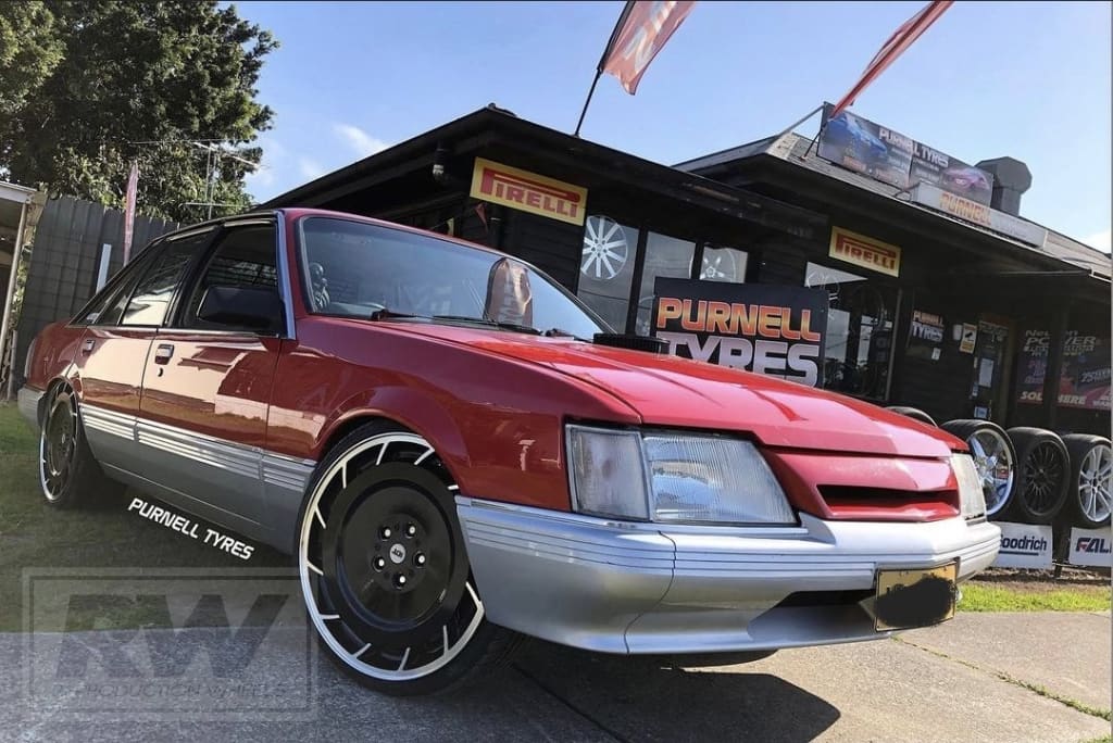 Reproduction Wheels | VK VE Group A AERO 20 inch Custom Black Plate ...