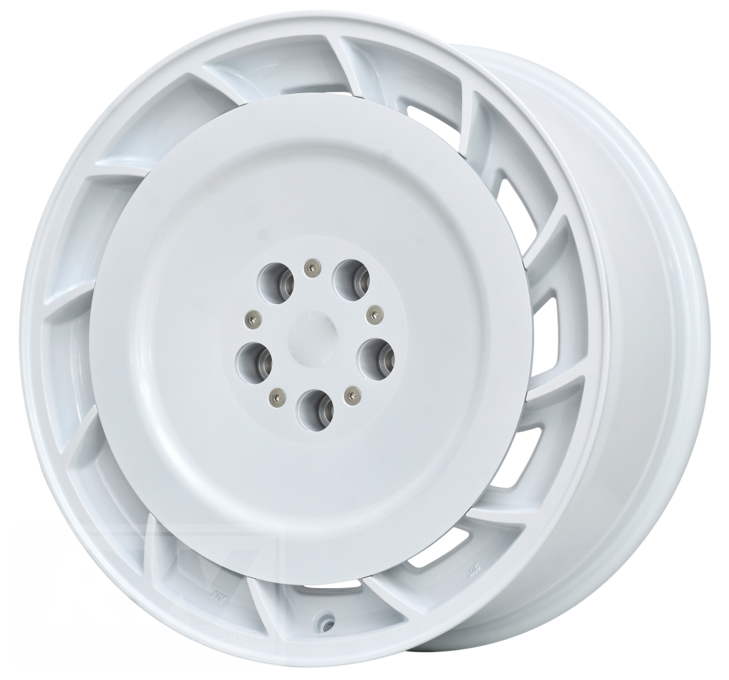 VK VE Group A AERO 20 inch White REPLICA Directional Wheels