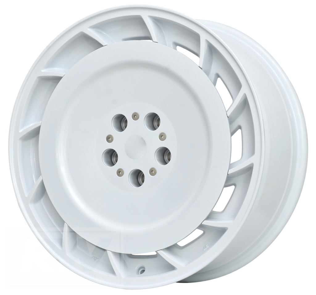 VK VE Group A AERO 20 inch White REPLICA Directional Wheels