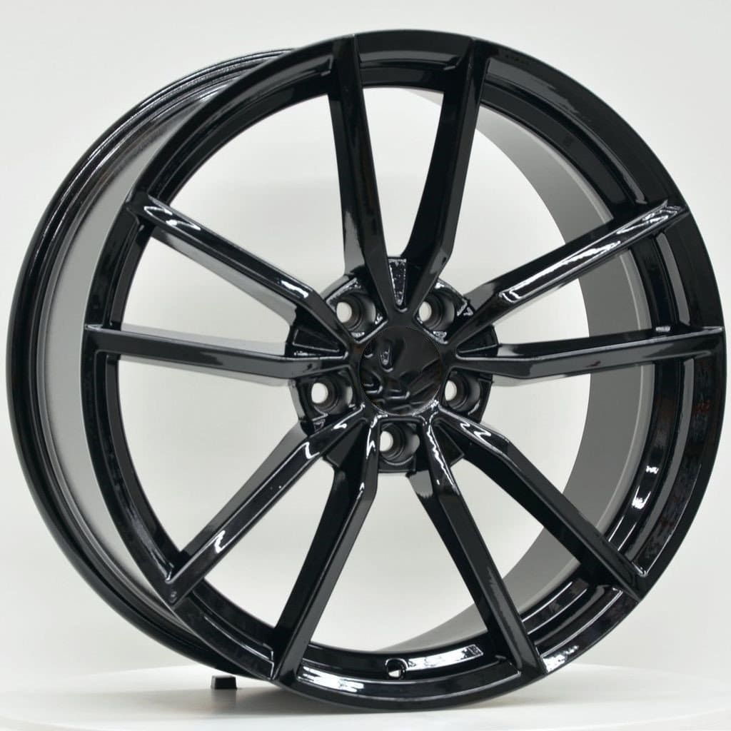 Volkswagen | Volkswagen Golf GTI Pretoria 19 inch Gloss Black REPLICA Wheel  – Reproduction Wheels
